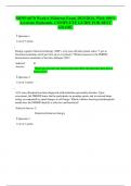 NRNP 6670 Week 6 Midterm Exam 2023&sol;2024&period; With 100&percnt; Accurate Rationale&period; COMPLETE GUIDE FOR BEST GRADE&period;