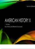 Race&comma; Ethnicity and Differential Consciousness in American History X by Toni Kaye