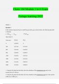 Chem 104 M1 -M6 Exam 20232024 Graded A+ Questions and Answers (Verified Answers)