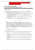 Community Public Health Nursing Test Bank 7th Edition 2023 3rd term exam