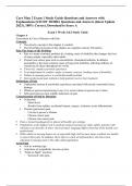 Care Man 2 Exam 1 Study Guide Questions and Answers with Explanations &lpar;STUDY MODE&rpar; Questions and Answers &lpar;latest Update 2023&rpar;&comma; 100&percnt; Correct&comma; Download to Score A