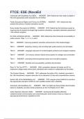 FTCE&colon; ESE &lpar;NavaEd &lpar;A&plus;SCORED&rpar; ALL ANSWERS VERIFIED 2023&sol;2024