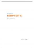100% GUARANTEED HESI PN EXIT V1 QUESTIONS & ANSWERS