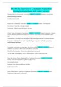 M-100 The Essentials of Community Association Management questions with correct answers