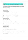 NURS 1140 Bundled Exams &lpar; Full Solution Pack&rpar; Updated & Verified &vert; Guaranteed Success
