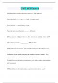CNIT 455 Exam I | 2023 | 210 Questions with 100% Correct Answers | Updated & Verified | 24 Pages
