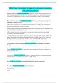 FFM Prep &lpar;Individual Market Certification&rpar; questions with correct answers