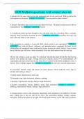 6020 Midterm questions with correct answers