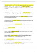 C836 CHAPTER 1-6 WGU &vert;127 questions&vert; with correct answers