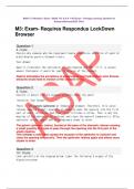 BIOD 151 Module 3 Exam &sol; BIOD 151 A & P 1 M3 Exam - Portage Learning&colon; Question &  Answers&lpar;Newest&rpar;2023-2024