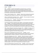 FTCE ESE k-12 QUESTIONS AND ANSWERS 2023&sol;2024
