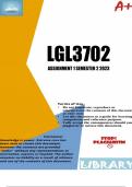 LGL3702 ASSIGNMENT 1 SEMESTER 2 2023