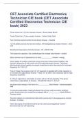 CET Associate Certified Electronics Technician CIE book (CET Associate Certified Electronics Technician CIE book) 2023