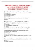 WIS2040 Exam 2, WIS2040 Exam 2, WIS 2040 Exam 2| 924 QUESTIONS| WITH COMPLETE SOLUTIONS