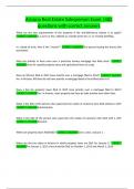 Arizona Real Estate Salesperson Exam &vert;482 questions with correct answers