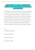 SAEM Bundled Exams &lpar; Full Solution Pack&rpar; Updated & Verified &vert; Guaranteed Success