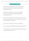 CRAM SAEM Test 2 &vert; 2023 &vert; Questions with 100&percnt; Correct Answers &vert; Updated & Verified &vert; 33 Pages