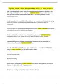 Signing Notary Test &num;1 questions with correct answers