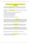 Notary Signing Agent Certification Study Guide&colon; Part 1 Answered