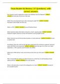 Texas Boater Ed Review &vert;57 Questions&vert; with correct answers