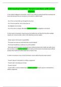 HUD Housing Counselor- Tenancy questions with correct answers