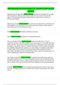 HUD Housing Counselor Exam&vert;71  questions with correct answers