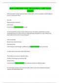 HUD Certification exam &vert;89 questions&vert; with correct answers