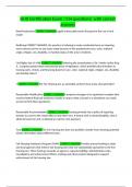 HUD Certification Exam &vert;114 questions&vert; with correct answers