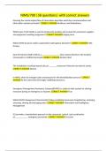 NIMS&sol;700 &vert;58 questions&vert; with correct answers