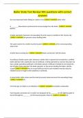 Boiler State Test Review WA questions with correct answers
