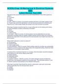 NCIDQ-Chap 18-Mechanical & Electrical Systems Q&A Latest Review Test 2023
