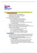 PSCI 185S: I/O Psychology Full Class Notes 