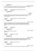 100 PATHOPHYSIOLOGY FINAL QUESTIONS AND ANSWERS