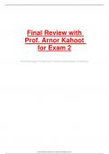 Final Review with Prof. Arnor Kahoot for Exam 2 Pharm