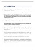 Sports Medicine CTE Exam 2023 with 100&percnt; correct answers