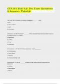CEA 201 Multi full&comma; Top Exam Questions & Answers&period; Rated A&plus;