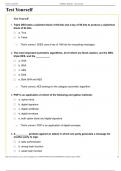 Certified Information Technology Manager &lpar;CITM&rpar; Information System Security and Privacy&comma; Module 2 Exam with Answers&period; 100&percnt; Correct