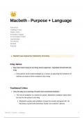 Overview Of Context Shaping Macbeth (+  Vital Theme/Character Overviews)