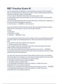 RBT Practice Exam &num;1&lpar;A&plus; GRADED&rpar;QUESTIONS & ANSWERS 2023