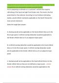State farm auto external claim Resource Certification Exam Questions and Answers Latest update 2023&sol;2024 &vert; Latest Update &lpar;GRADED&rpar;
