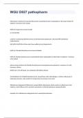 WGU D027 pathopharm exam 2023 with 100&percnt; correct answers