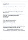 FMS TEST&vert;UPDATED&VERIFIED&vert;100&percnt; SOLVED&vert;GUARANTEED SUCCESS