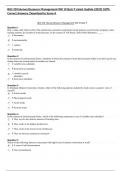 BUS 310 Human Resource Management WK 10 Quiz 9 Latest Update (2023) 100% Correct Answers, Download to Score A