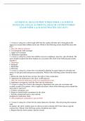 ATI MENTAL HEALTH PROCTORED FORM A & FORM B  2019EXAM &lpar;140 Q & A&rpar;&sol; MENTAL HEALTH ATI PROCTORED  EXAM FORM A & B 2019&lpar;UPDATED 2022-2023&rpar;