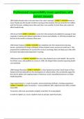 Professional responsibility exam questions with correct answers