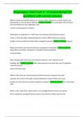 Progression&colon; Field Tech V - VI Conventional 119 questions with correct answers