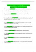 Progression&colon; Field Tech V -VI Conventional questions with correct answers
