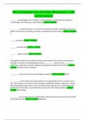 MN Cosmetology Laws and Rules &vert;88 questions&vert; with correct answers