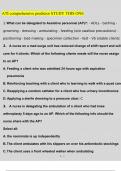 ATI comprehensive predictor STUDY THIS ONE 2023 Questions and Answers &lpar;Verified Answers&rpar;