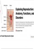   reproduction and anatomy or disorder